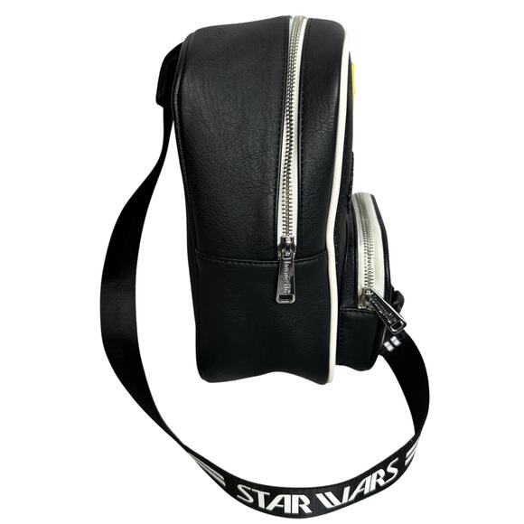 Disney Loungefly Star Wars Vintage Action Figures Crossbody Backpack and Hat main image 15